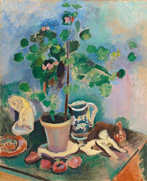 The Geranium, 1906 - Henri Matisse
