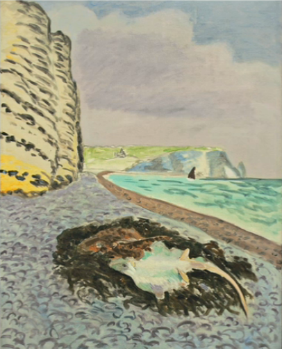 Large Cliff: Two Rays, 1920 - 馬蒂斯