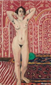 Standing Odalisque, Nude - Henri Matisse