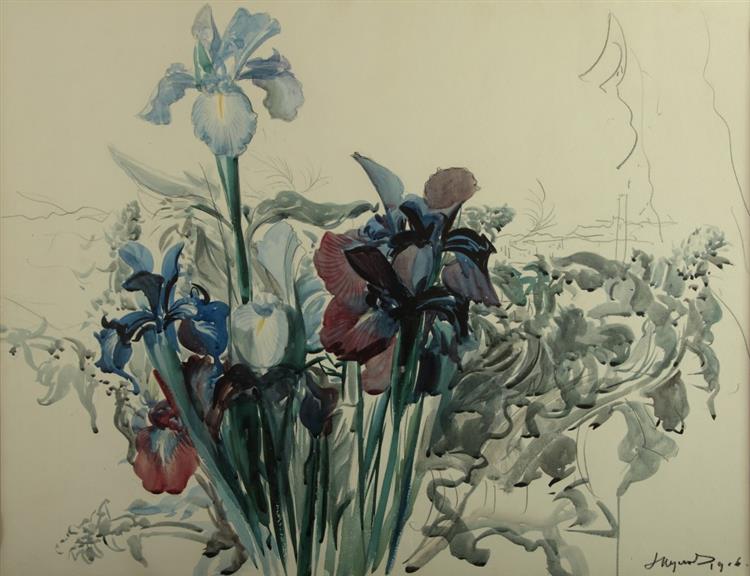 Irises - Leon Wyczółkowski