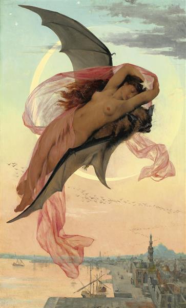 Moonlit Dreams, 1874 - Gabriel Ferrier