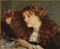 Jo, la belle Irlandaise - Gustave Courbet