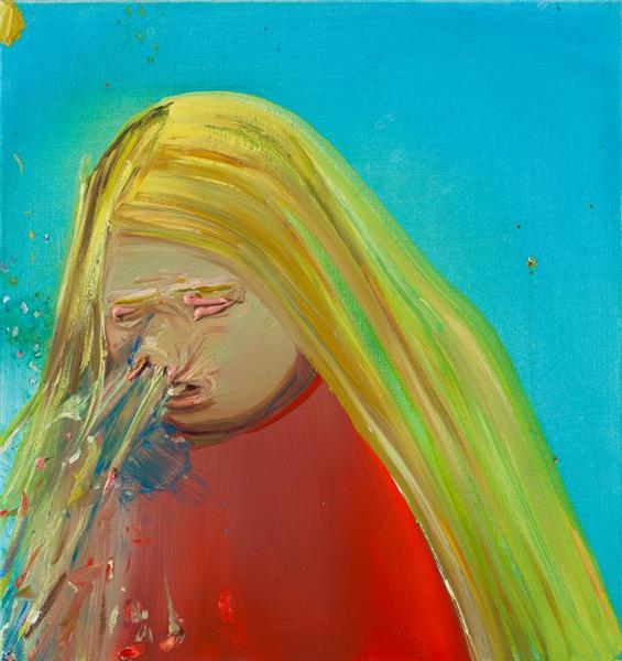 Sneeze, 2001 - Dana Schutz