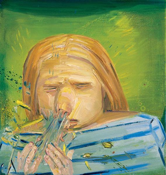 Sneeze 3, 2002 - Dana Schutz
