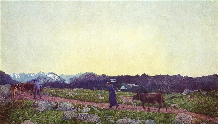 Nature, 1899 - Джованні Сегантіні