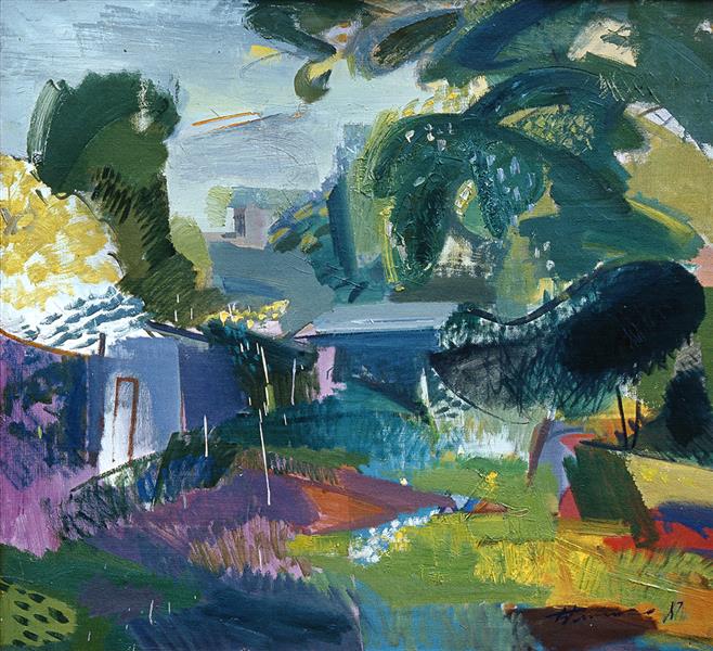 Landscape, 1987 - Vasiliy Ryabchenko