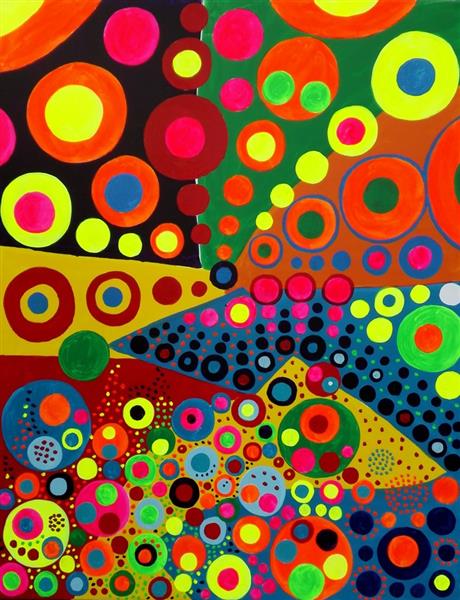 Abstract Pointillism, 2017 - Gabino Amaya Cacho