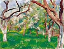 Blossoming Orchard - Wojciech Weiss