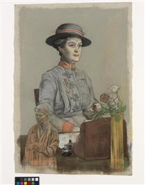 Dame Maud Mccarthy Gbe Rrc- the Matron-in-chief in France of Queen Alexandra's Imperial Military Nursing Service - Остин Осман Спейр