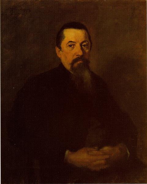The Artists Father, 1895 - Альбін Еггер-Лінц