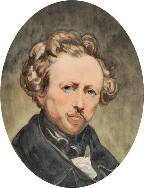 Self Portrait, 1839 - Арі Шеффер