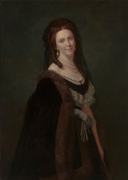 Portrait of Zofia Dzieduszycka, 1874 - Henryk Rodakowski