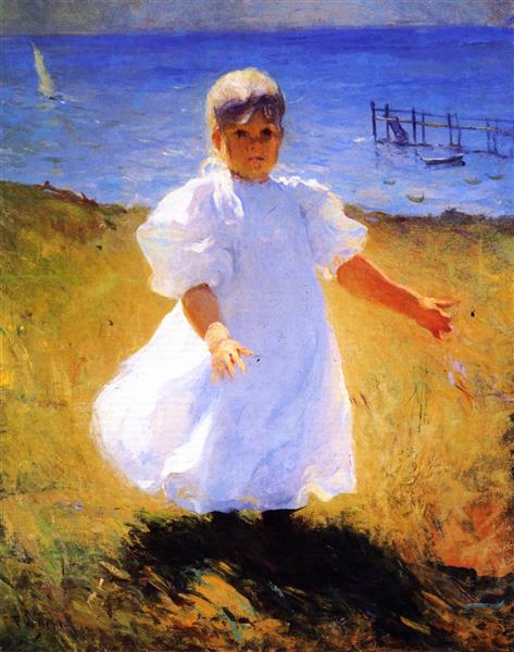 Child in Sunlight, 1899 - Frank W. Benson