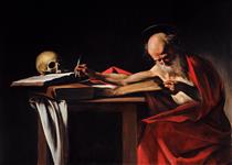 Saint Jerome Writing - Michelangelo Merisi da Caravaggio