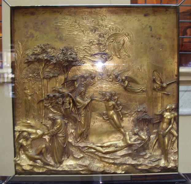Adán y Eva - Lorenzo Ghiberti