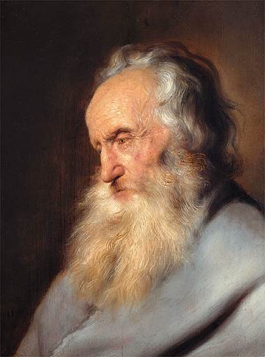 Old Bearded Man, c.1633 - Jan Lievens