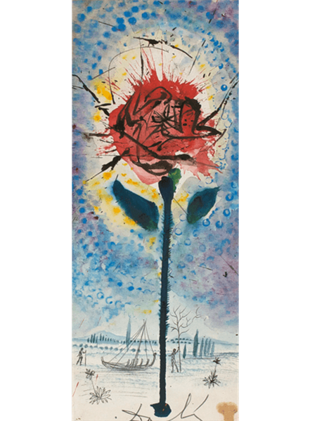Mystic Rose, 1959 - Сальвадор Дали