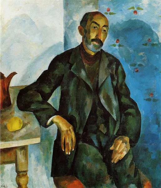 Portrait of an Older Man, 1913 - Роберт Рафаилович Фальк