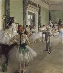 The Ballet Class - Edgar Degas