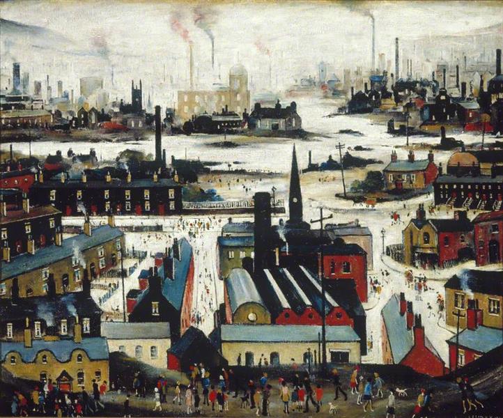 Industrial City, 1948 - L. S. Lowry
