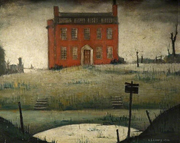 The Empty House, 1934 - Laurence Stephen Lowry