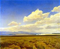 Wind of Wyoming - Maynard Dixon