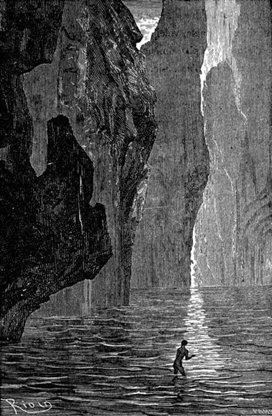 Journey to the Center of the Earth, 1864 - Édouard Riou
