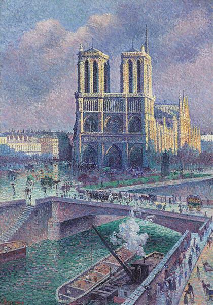 Notre Dame De Paris, 1900 - Maximilien Luce