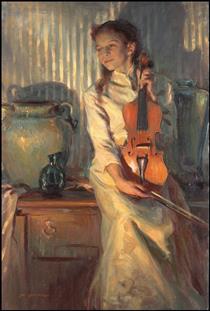 Her mother's violin - Daniel F. Gerhartz