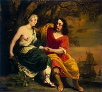 Bacchus and Ariadne - Ferdinand Bol
