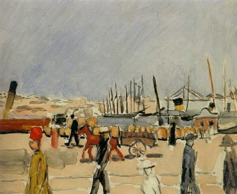 La Cheminée Du Roi, Marseille, 1918 - 馬蒂斯