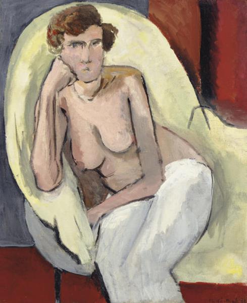 Nu Accoudé, 1919 - Henri Matisse
