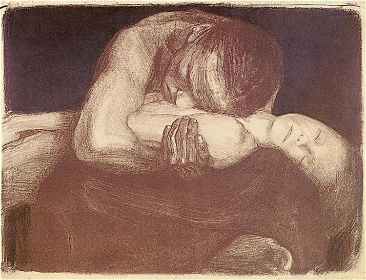 Pietà, 1903 - Кэте Кольвиц