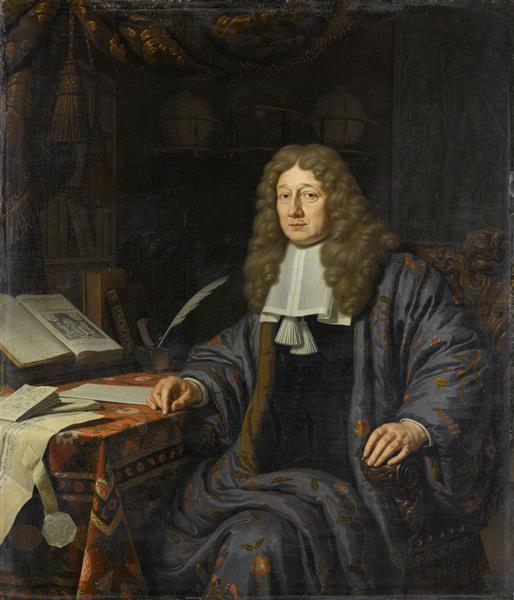 Johannes Hudde, Burgemeester Van Amsterdam En Wiskundige, 1686 - Михиль ван Мюссер