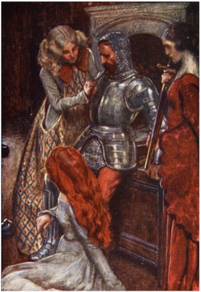 They Would Take Him to the Armoury Before He Left Them the Pilgrim's Progress - Byam Shaw