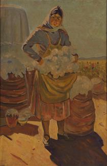 Cotton woman - Беюкага Мірзазаде