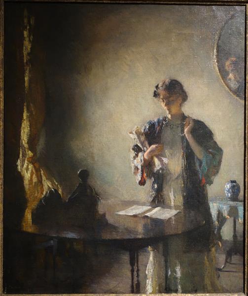 Figure in a Room, 1912 - Frank W. Benson