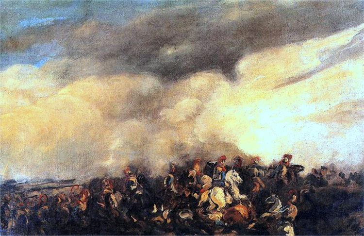 Battle, 1855 - Piotr Michałowski