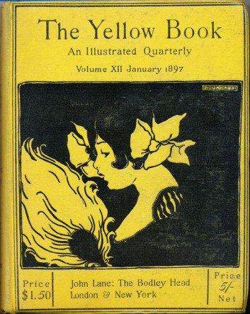 Yellow Books Cover, 1897 - Ethel Reed