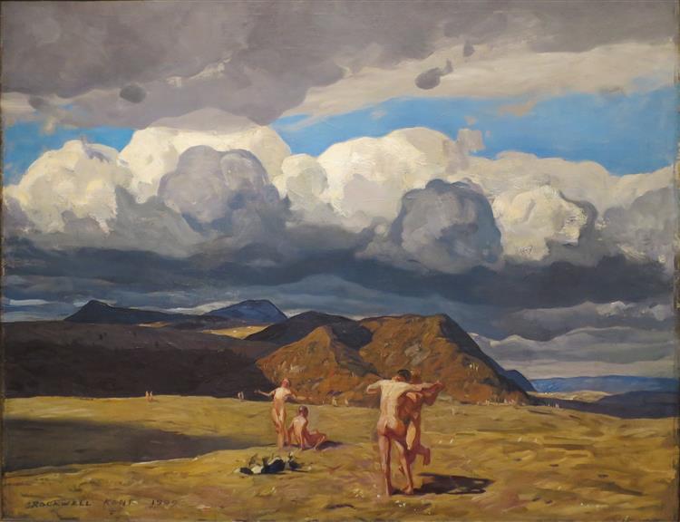 Men and Mountains, 1909 - Rockwell Kent