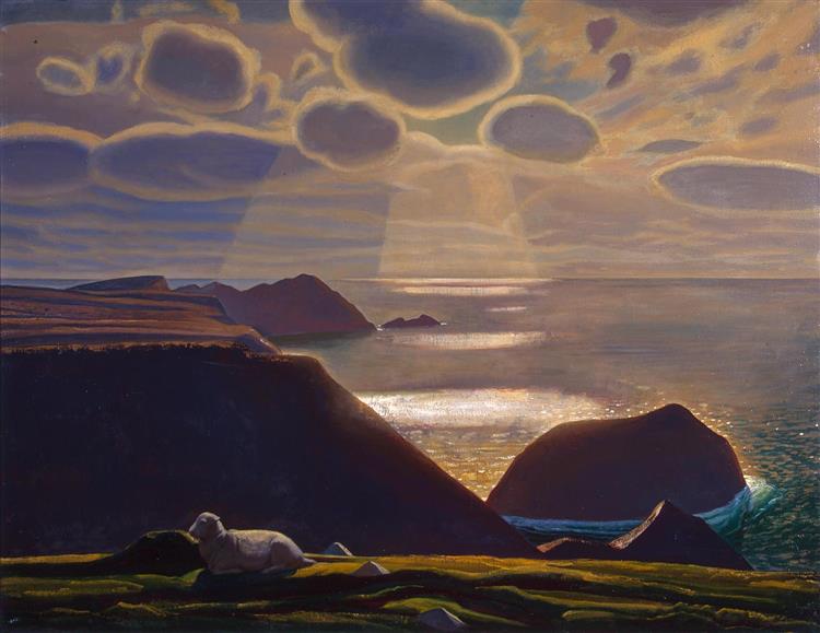 Sturrall. Donegal. Ireland, 1927 - Rockwell Kent