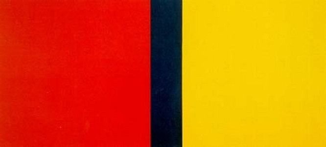 Who's Afraid of Red, Yellow, and Blue IV, 1969 - 1970 - Барнет Ньюмен