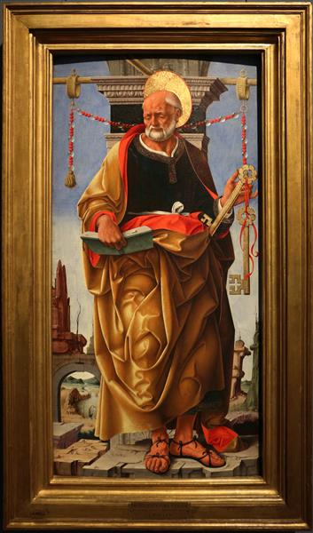 Saint Peter, 1473 - 弗朗切斯科·德爾·科薩