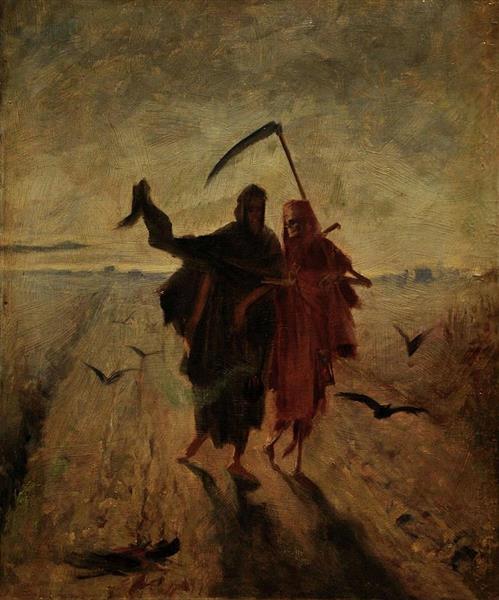 The Last Journey, c.1880 - Jakub Schikaneder