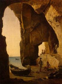 Cave in Sorrento - Sylvester Shchedrin