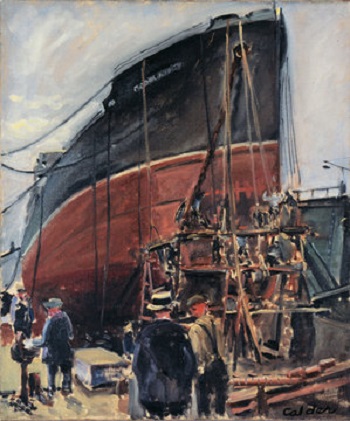 Todd Shipyard, 1925 - Alexander Calder