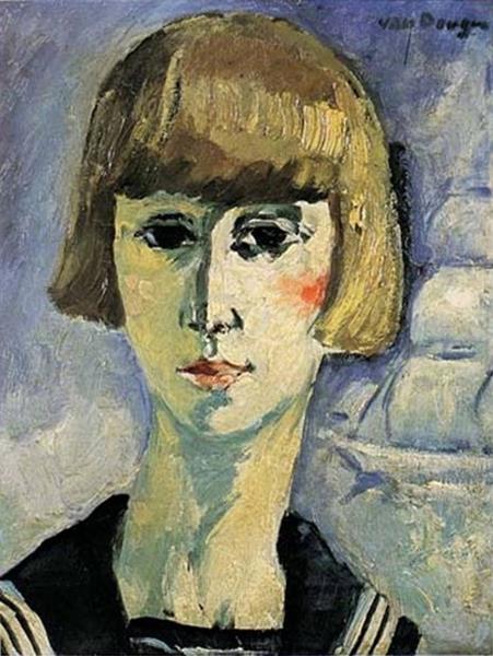 Portrait of Suzy Solidor, 1927 - 基斯·梵·鄧肯
