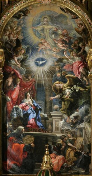 La Anunciación, 1668 - Claudio Coello