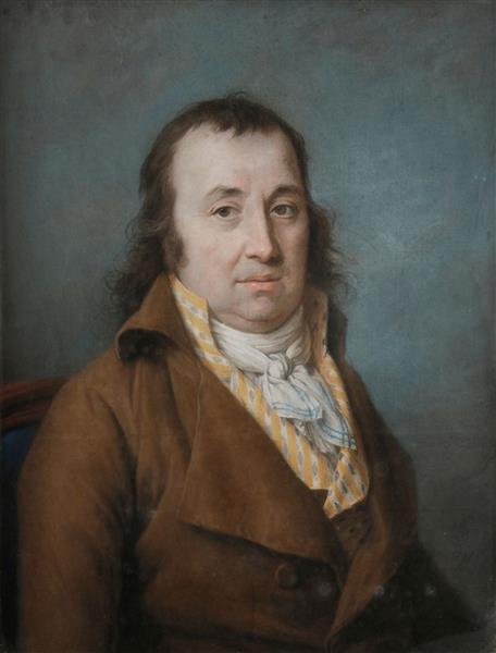 Portrait of Philippe Jacques Knoderer - Мари-Габриель Капе