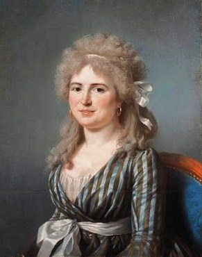 Portrait of Madame J. L. Germain - Мари-Габриель Капе